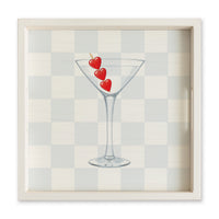 Heart Martini Serving Tray