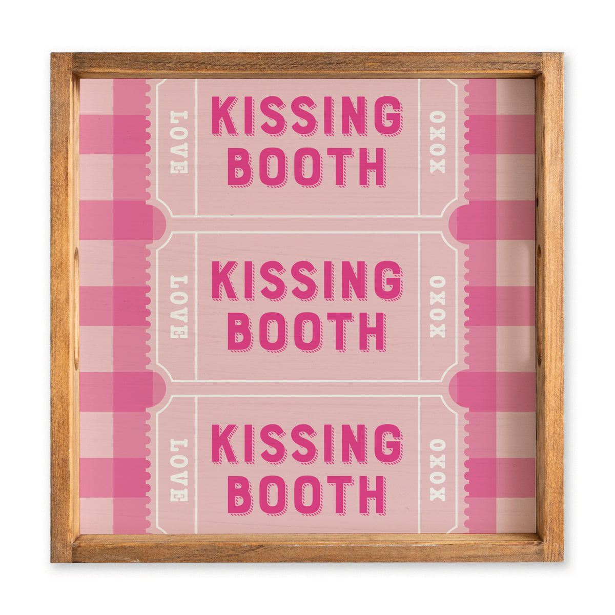Kissing Booth Serving Tray