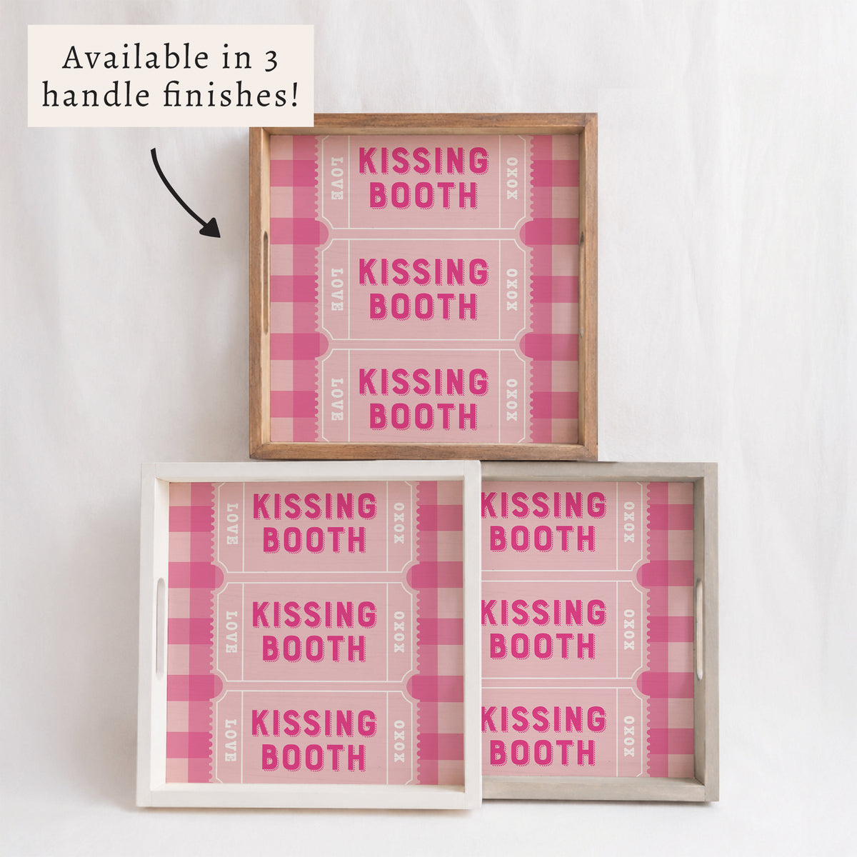 Kissing Booth Serving Tray