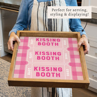 Kissing Booth Serving Tray