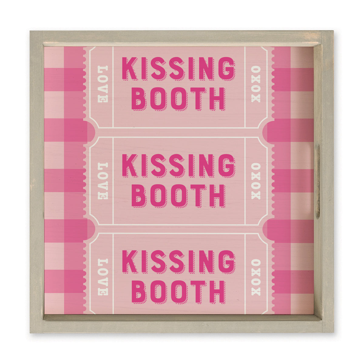 Kissing Booth Serving Tray