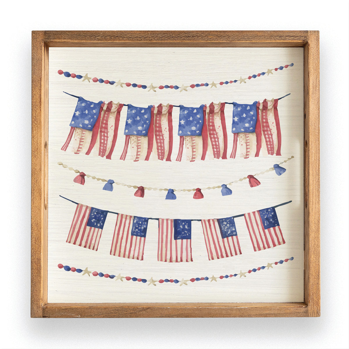 Americana Banners Serving Tray