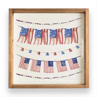 Americana Banners Serving Tray