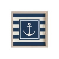 Anchor Stripes Serving Tray