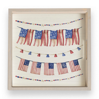 Americana Banners Serving Tray