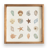 Shell Icons Serving Tray