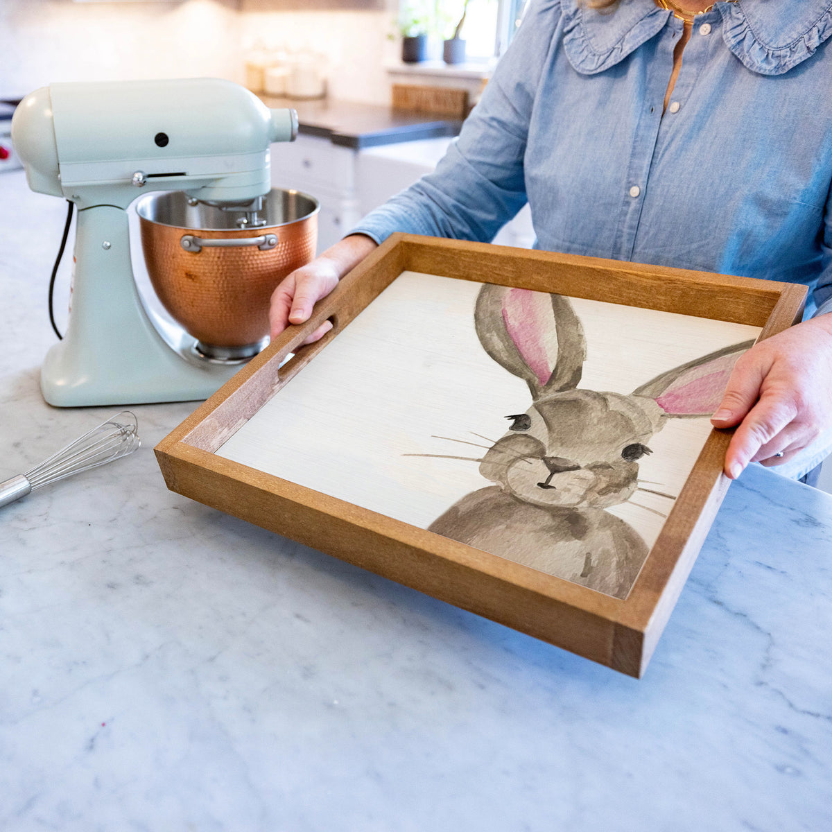 Bunny Serving Tray