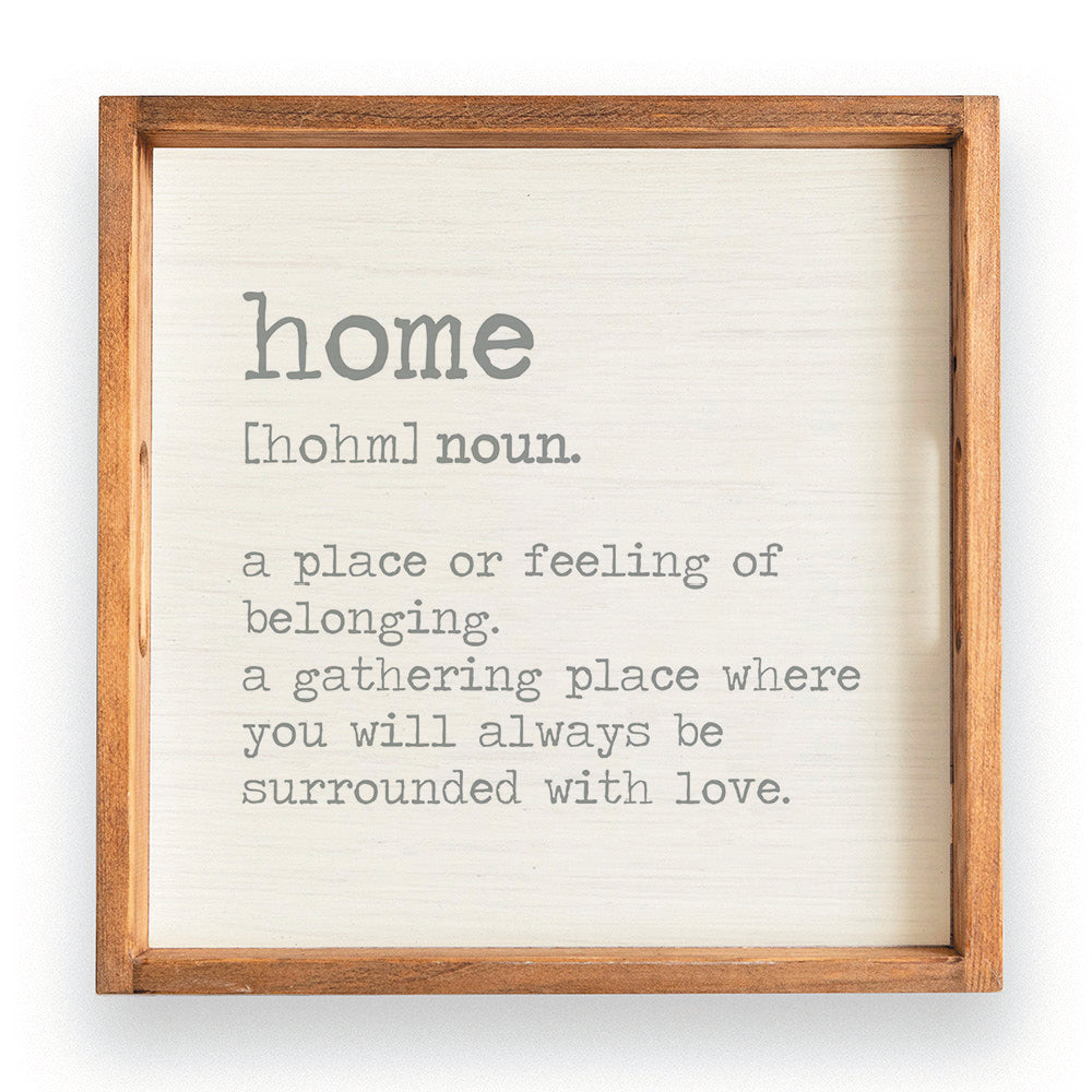 Home Definition Serving Tray