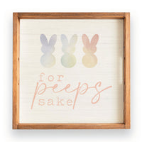 For Peeps Sake Wooden Serving Tray