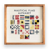 Nautical Flag Serving Tray