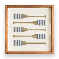 Striped Oars Serving Tray