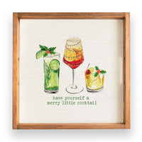 Have Yourself a Merry Little Cocktail  Serving Tray