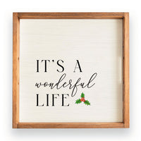 It's a Wonderful Life Serving Tray