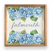 Hydrangea Bloom Personalized Serving Tray