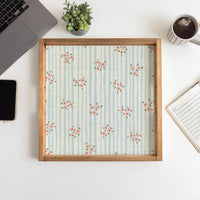 Blush Bloom Serving Tray