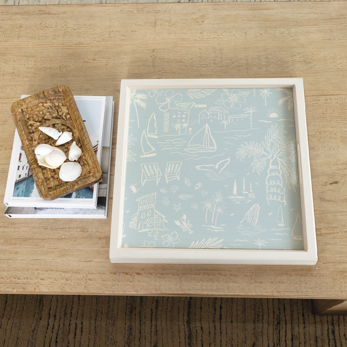 Ocean Breeze Serving Tray