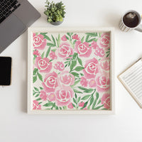 Roses Serving Tray