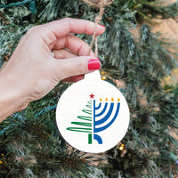 Christmas Hanukkah Ornament