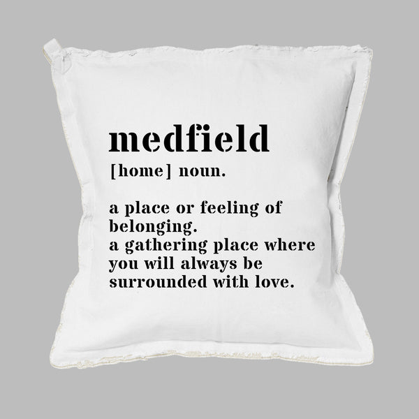 Personalized Definition Square Pillow