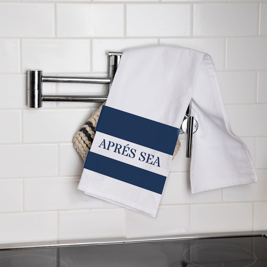 POS Aprés Sea Tea Towel