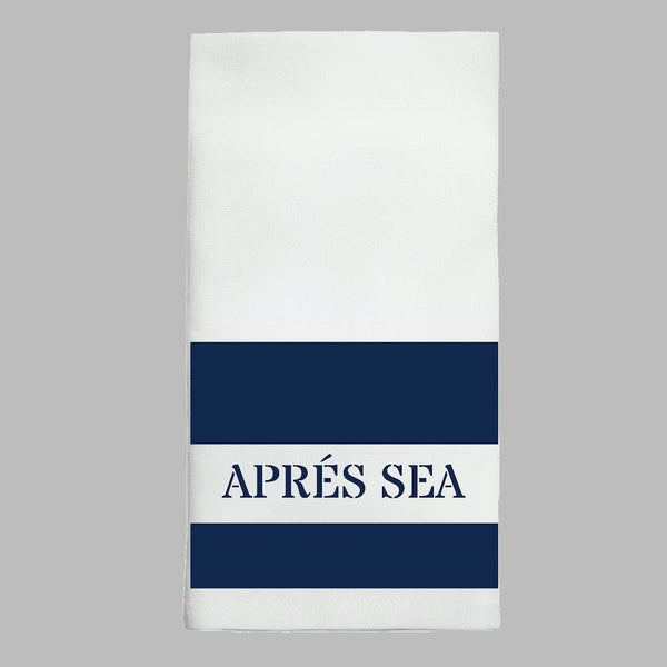 POS Aprés Sea Tea Towel