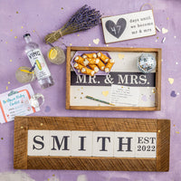 Days Until We Become Mr & Mrs Twine Sign