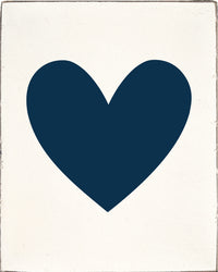 Navy Symbols Decorative Wooden Block