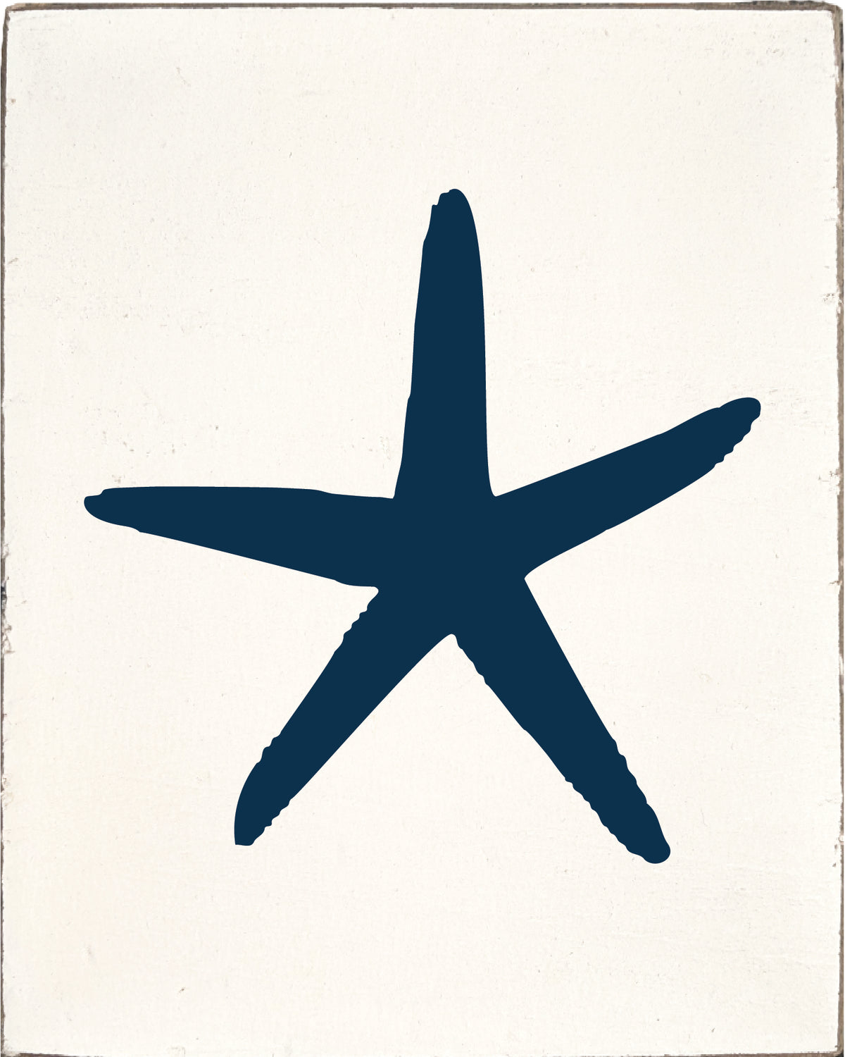 Navy Symbols Decorative Wooden Block