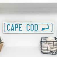 Cape Cod Distressed Barn Wood Sign
