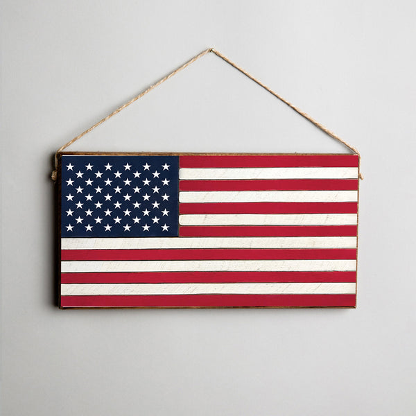 50 Stars Flag Twine Sign