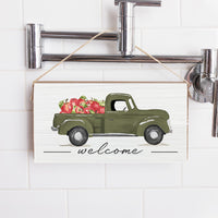 Apple Truck Twine Sign