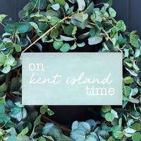 Personalized On Time Twine Sign