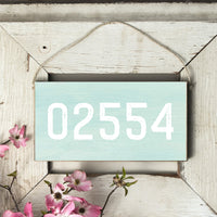Personalized Your Word Seaglass Twine Sign