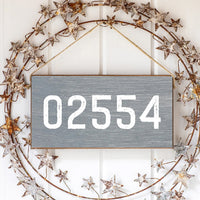 Personalized Your Word Grey Twine Sign