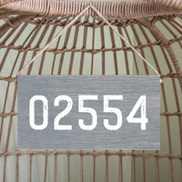 Personalized Your Word Grey Twine Sign