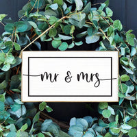 Mr & Mrs Twine Sign