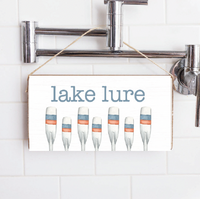 Personalized Oars Twine Sign