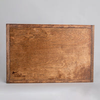 Personalized Your Word Coordinates Wooden Serving Tray